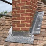 lead chimney flashing Woodley